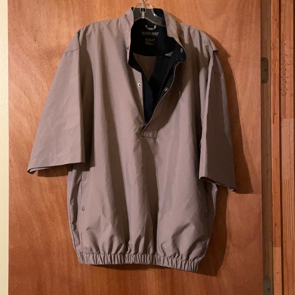 Austin Golf Tour Collection, beige pullover jacket (OLCC)